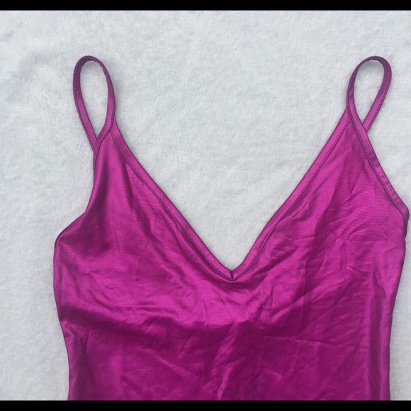 Metallic Pink Bodysuit - Picture 4 of 7